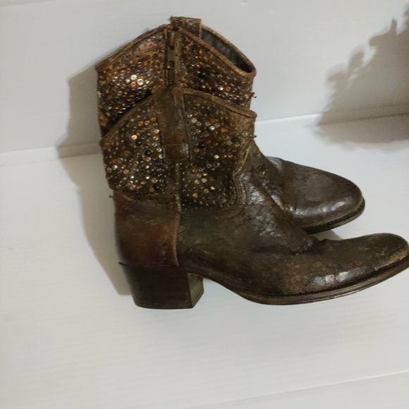 Frye Deborah Studded Boots - Picture 1 of 14
